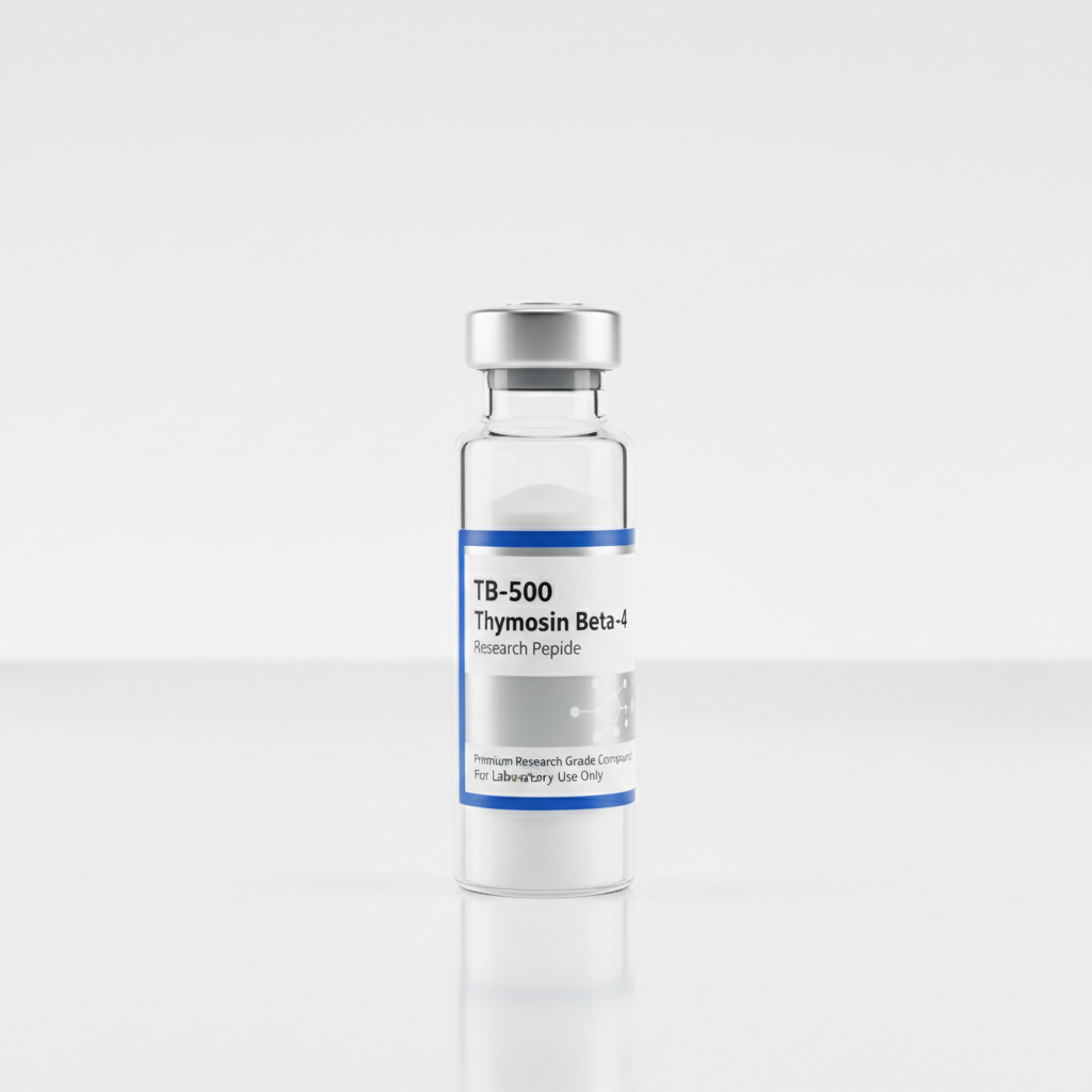 TB-500 Thymosin Beta-4 research peptide vial