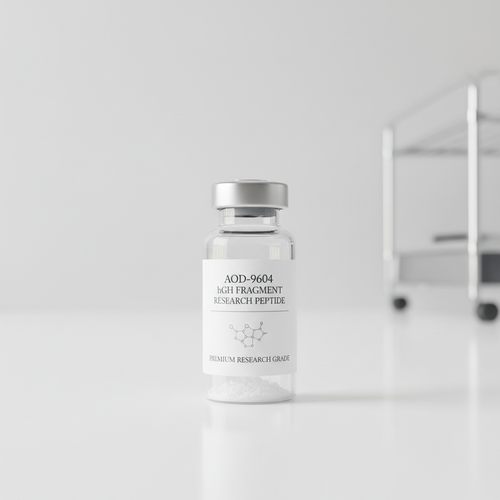 AOD-9604 hGH fragment research peptide vial