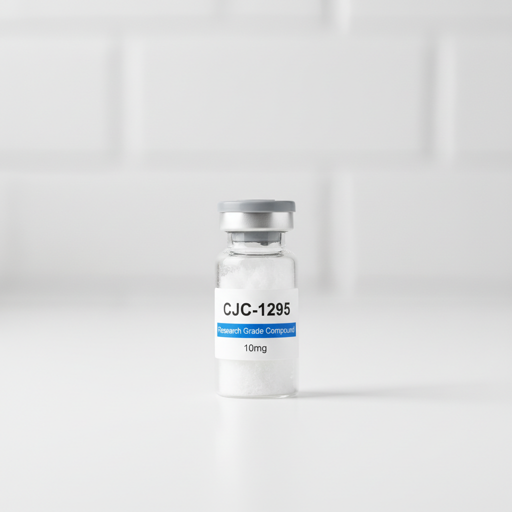 CJC-1295 GHRH peptide research vial