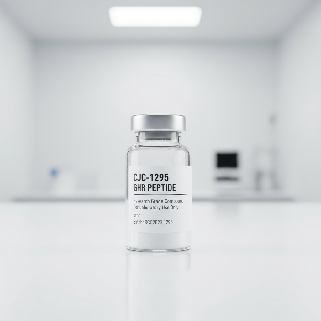 CJC-1295 GHRH peptide research vial